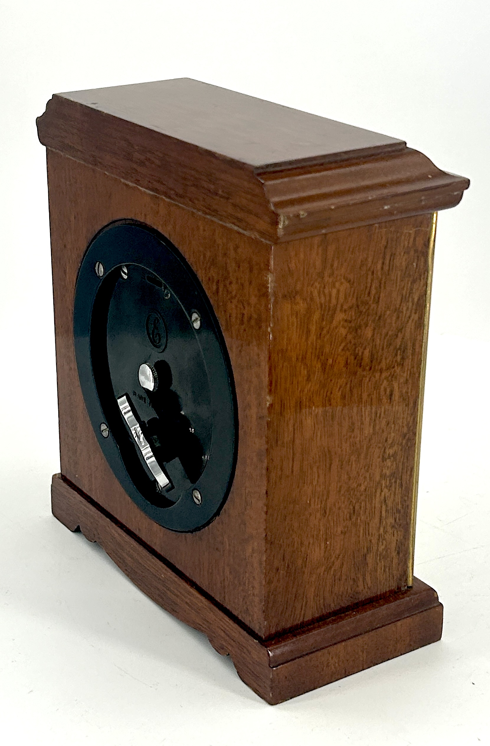 Elliot Mahogany Case Mantel Clock Antique mantlle clocks Antique Clocks 10